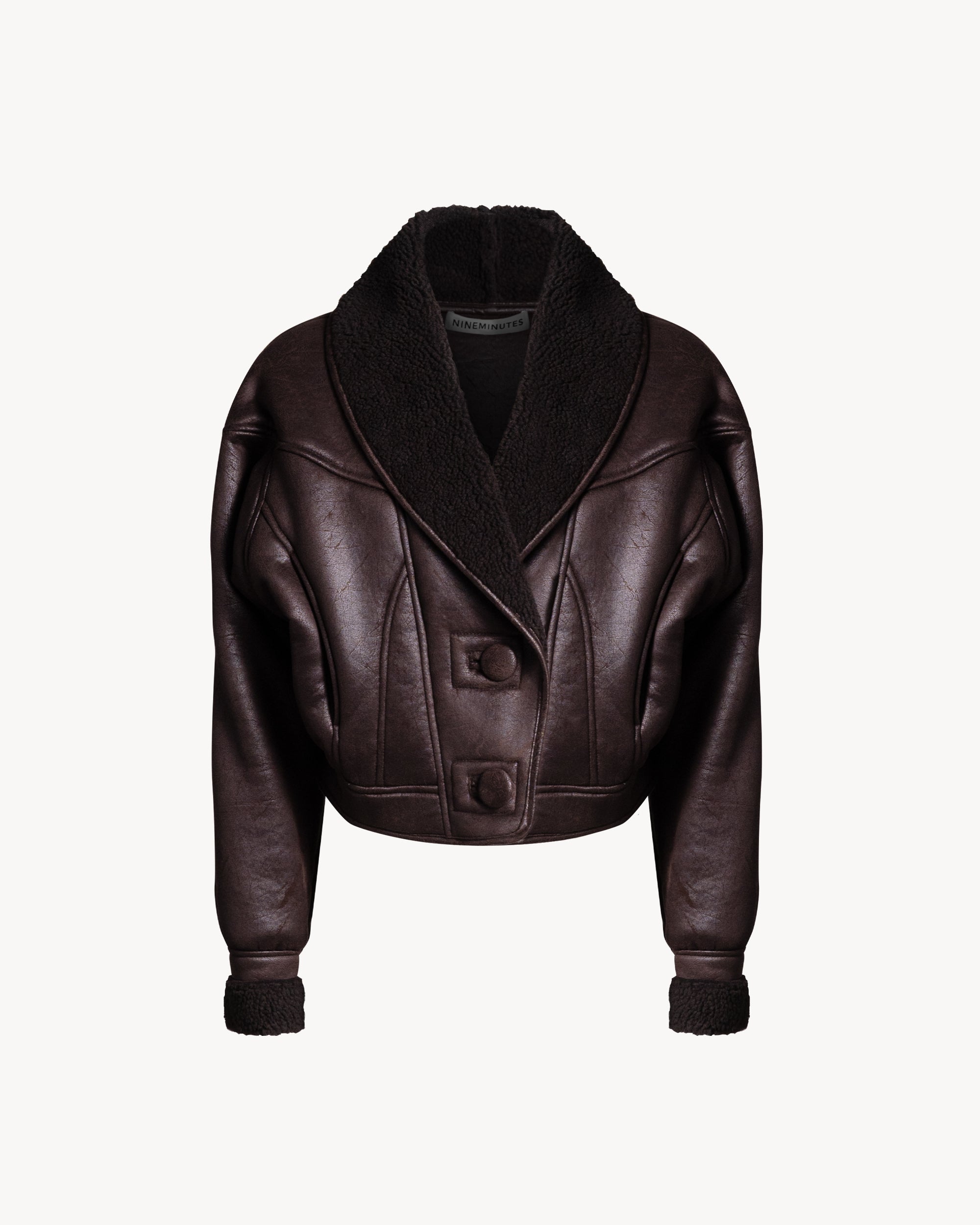 Le Mini Shearling Brown