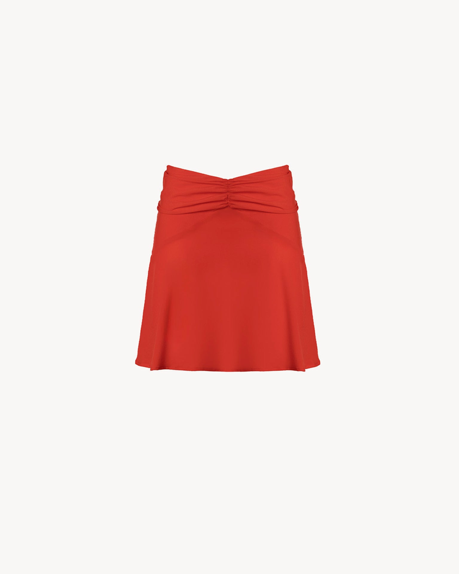 The Butterfly Skirt Crepe Orange