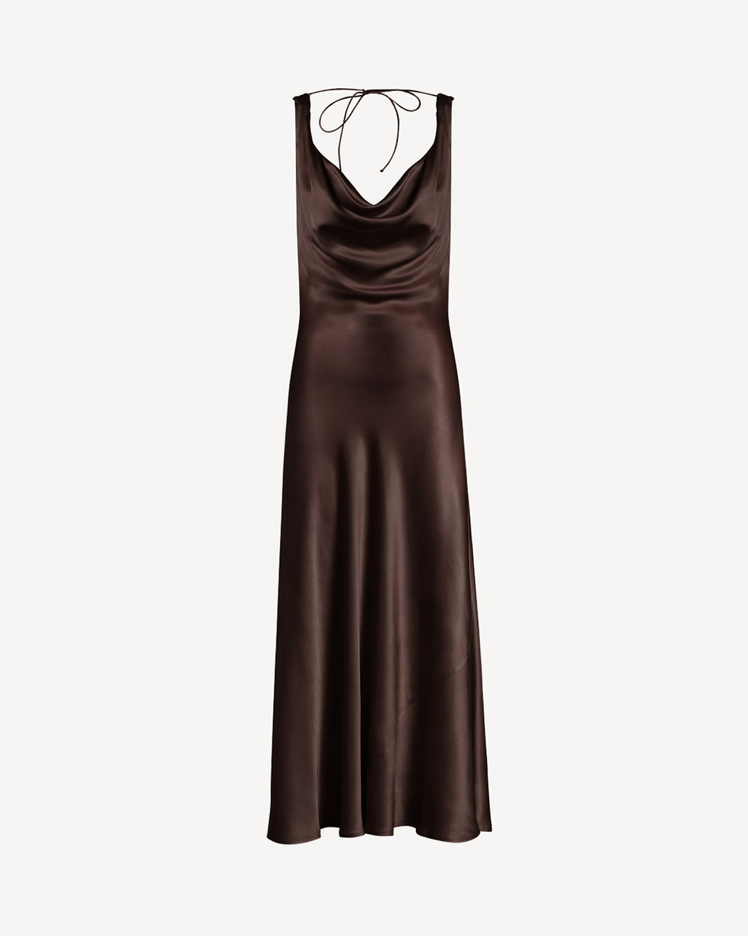 The Amelia Satin Cioccolato
