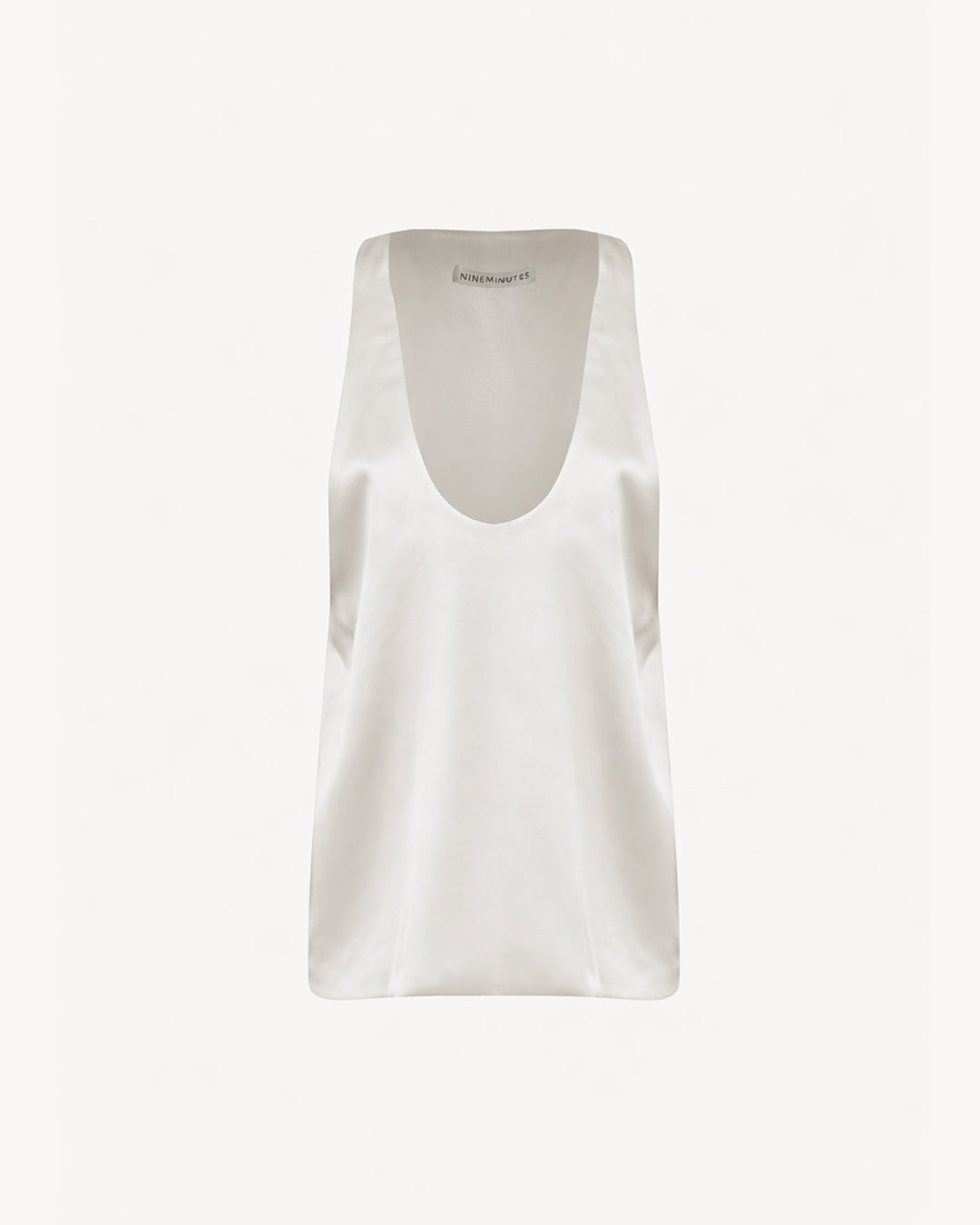 The Anja Top Satin Vaniglia