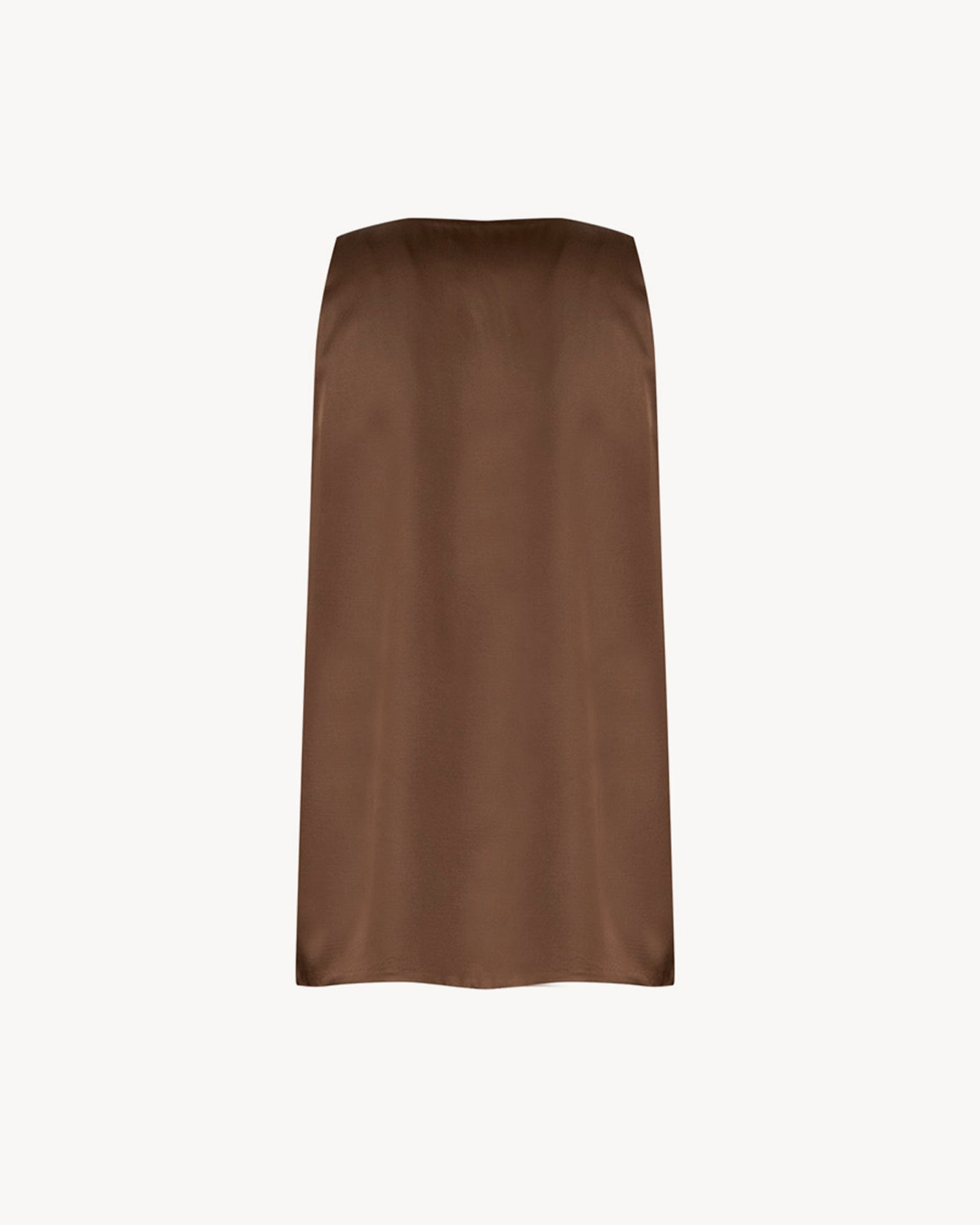 The Anja Top Satin Kaki