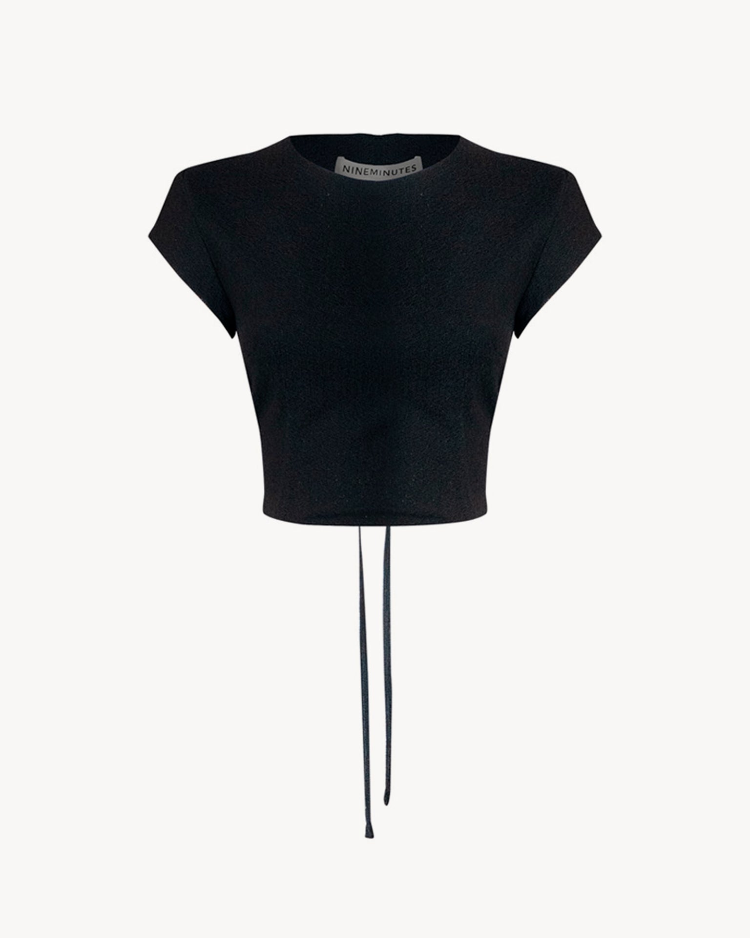 The Bibi Top Crochet Black