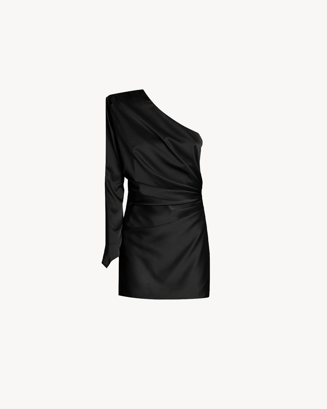 The Febe Satin Black