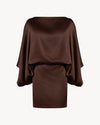 The Macha Mini Satin Cioccolato