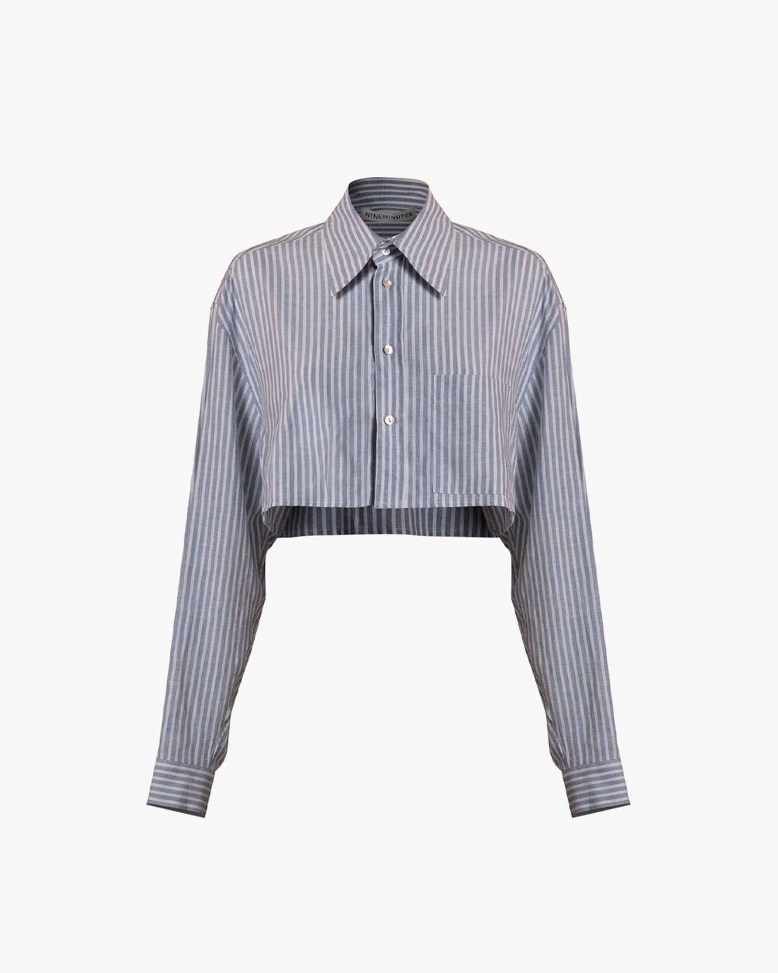 The Maia Crop Barrè Light Blue
