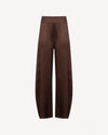 The Pajama Pants Satin Cioccolato