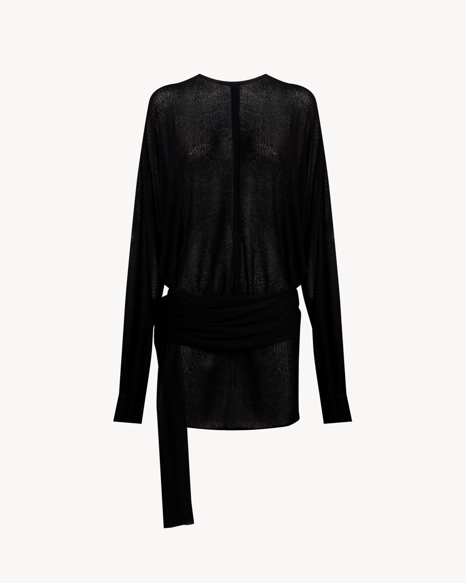 The Steffi Crochet Black