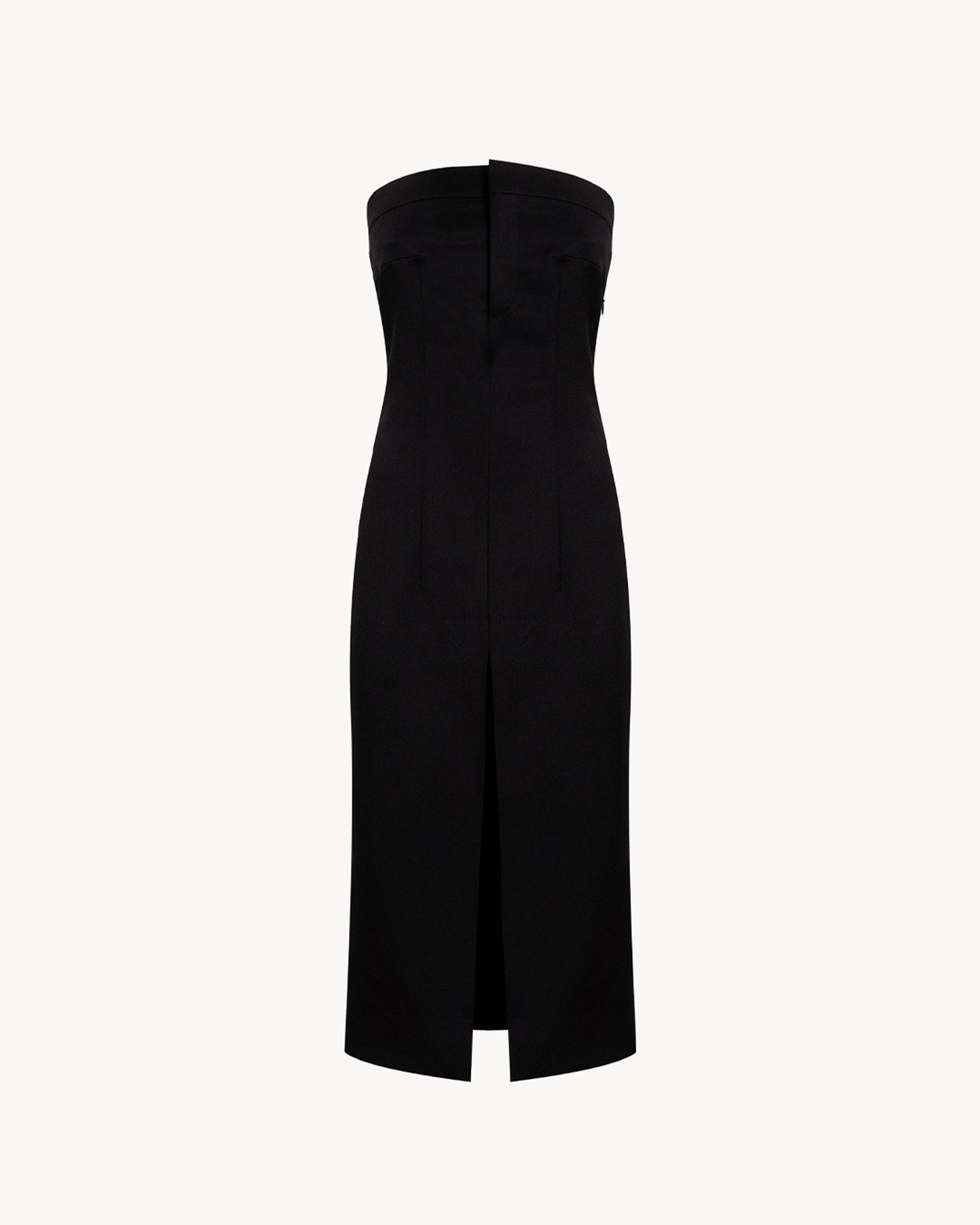 The Victoria Dress Flanel Black