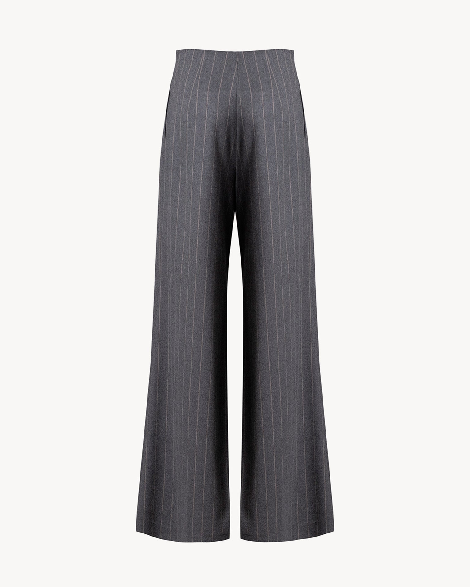 The Winter Wide Wool Stripe Grey