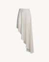 The Amber Skirt Satin Vaniglia