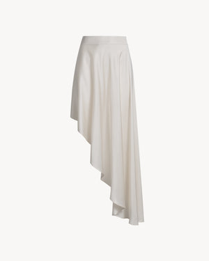 The Amber Skirt Satin Vaniglia