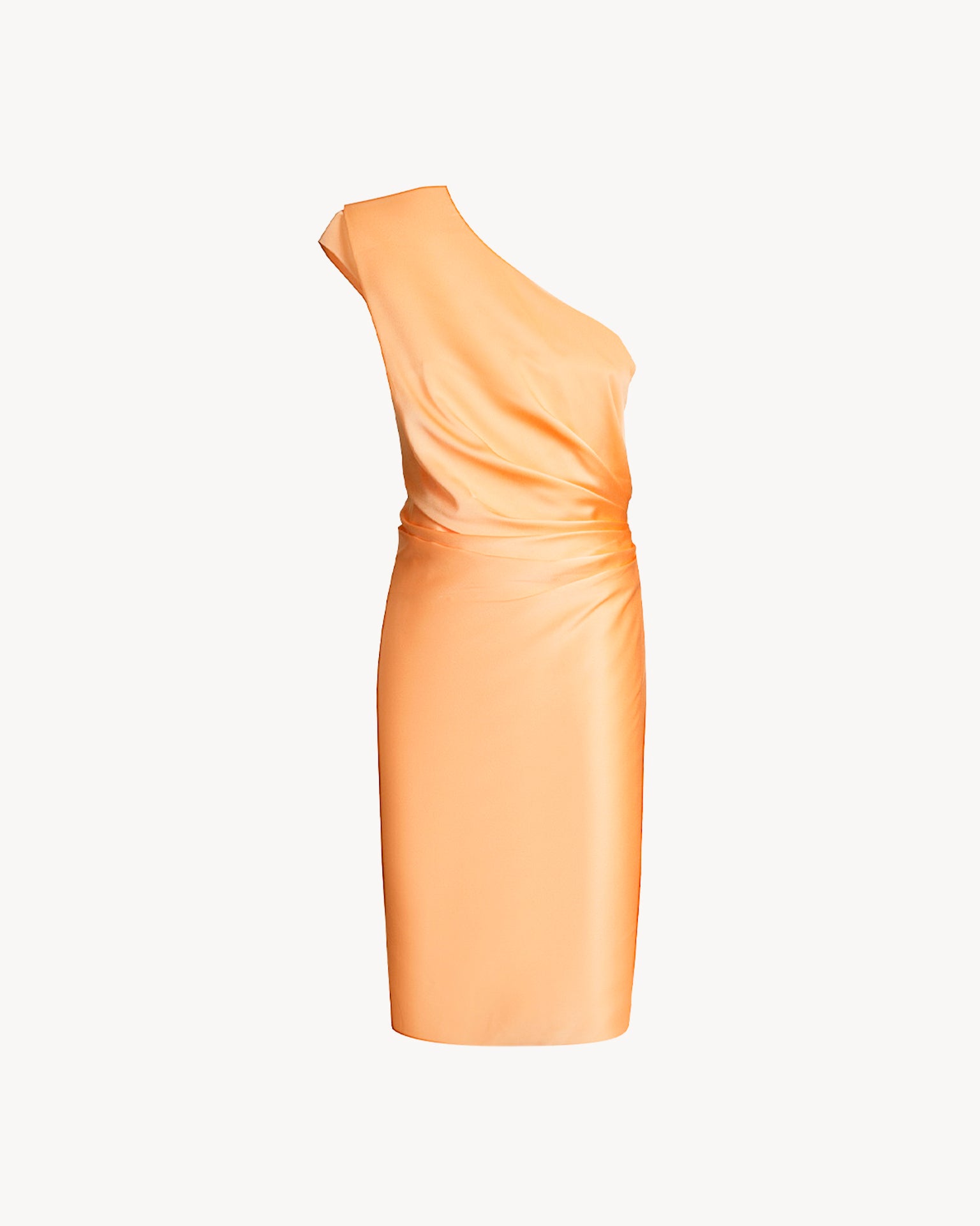 The Atena Satin Apricoat