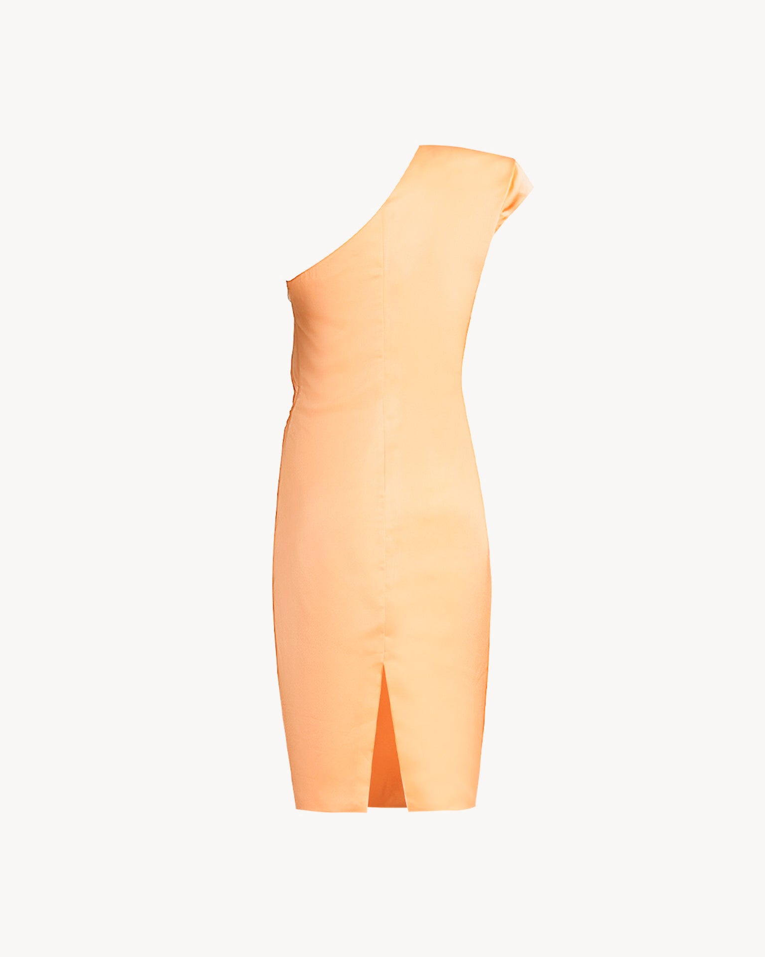 The Atena Satin Apricoat