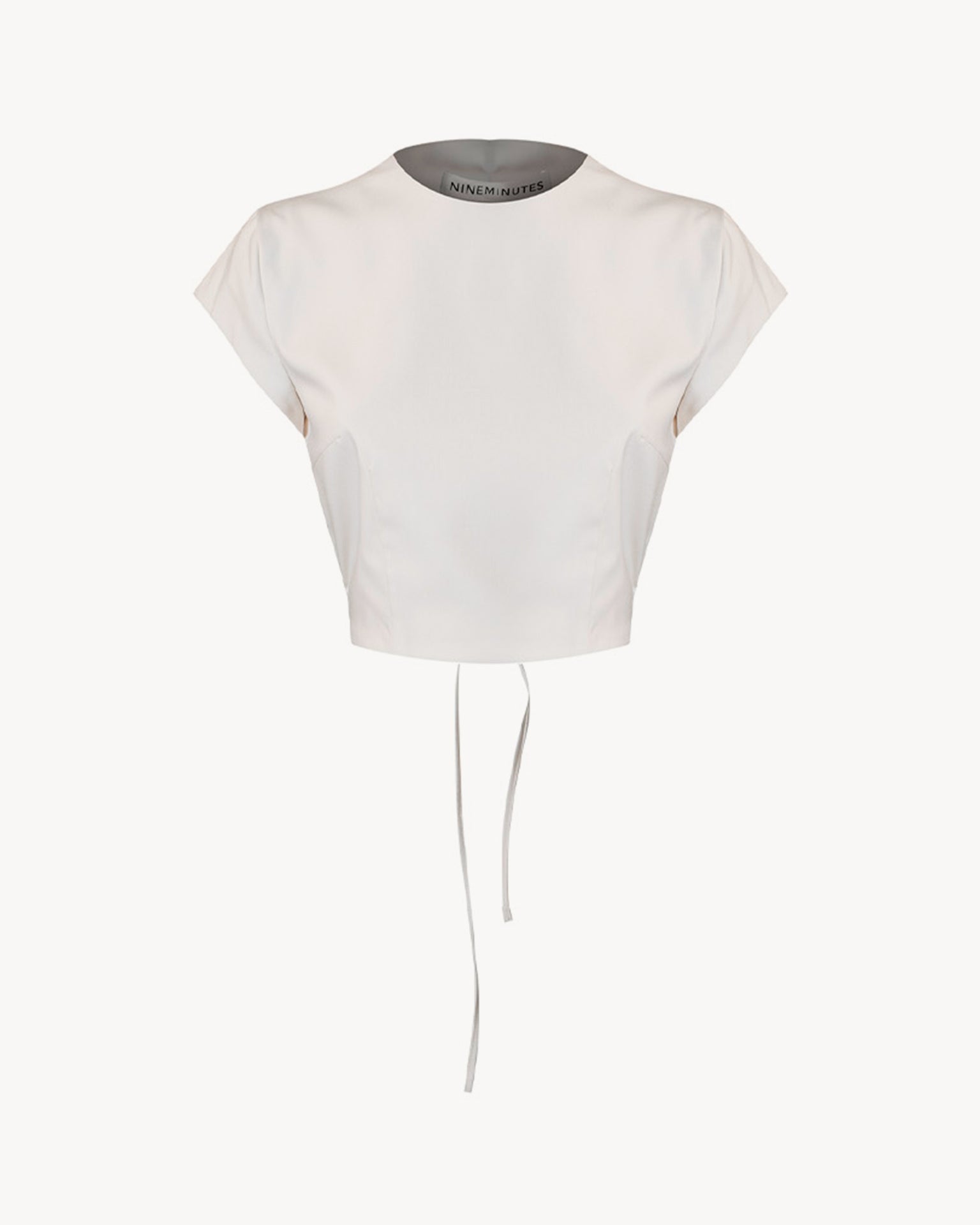 The Bibi Top Grisaille White