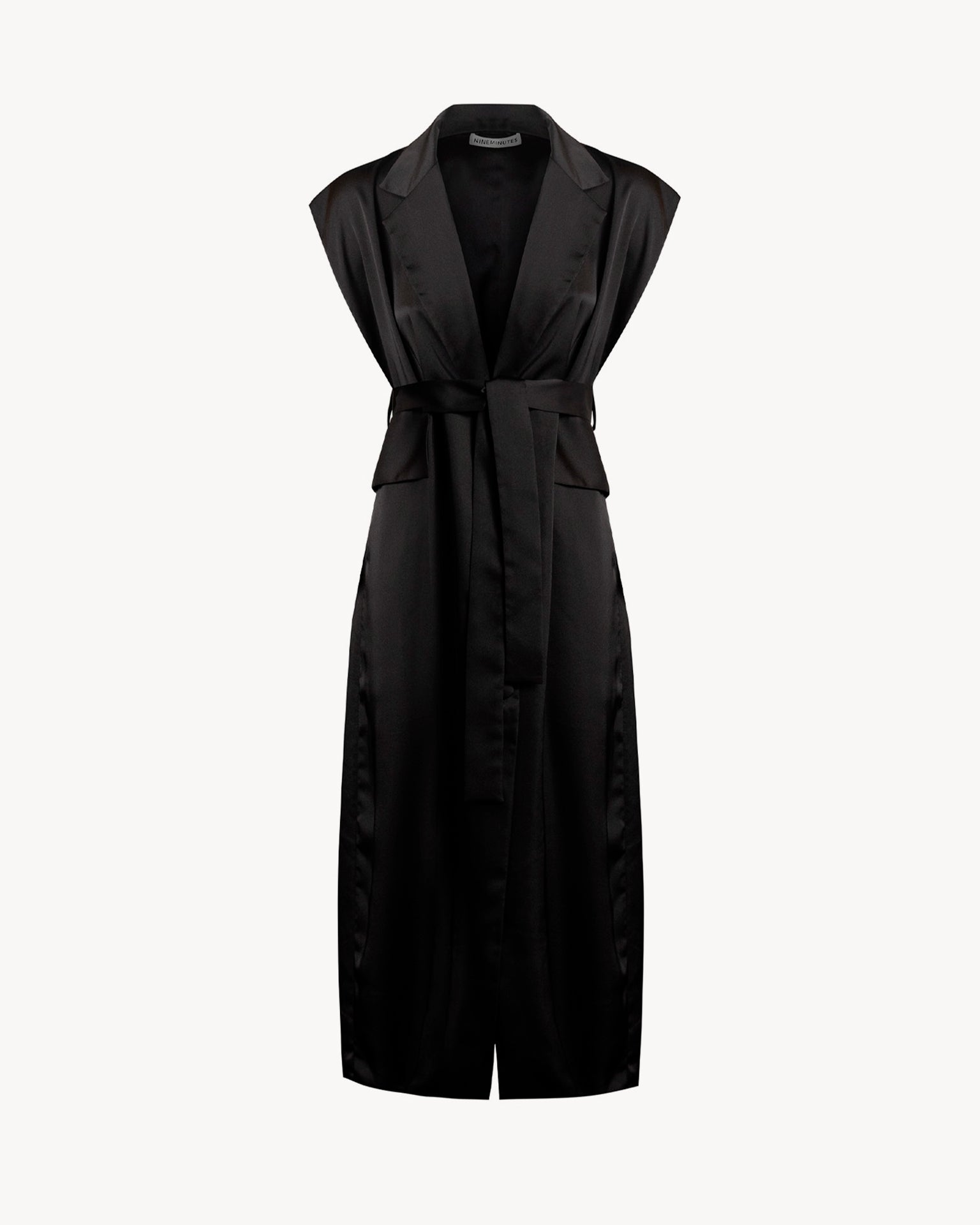 The Brenda Satin Black