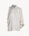The Demi Top Satin Vaniglia