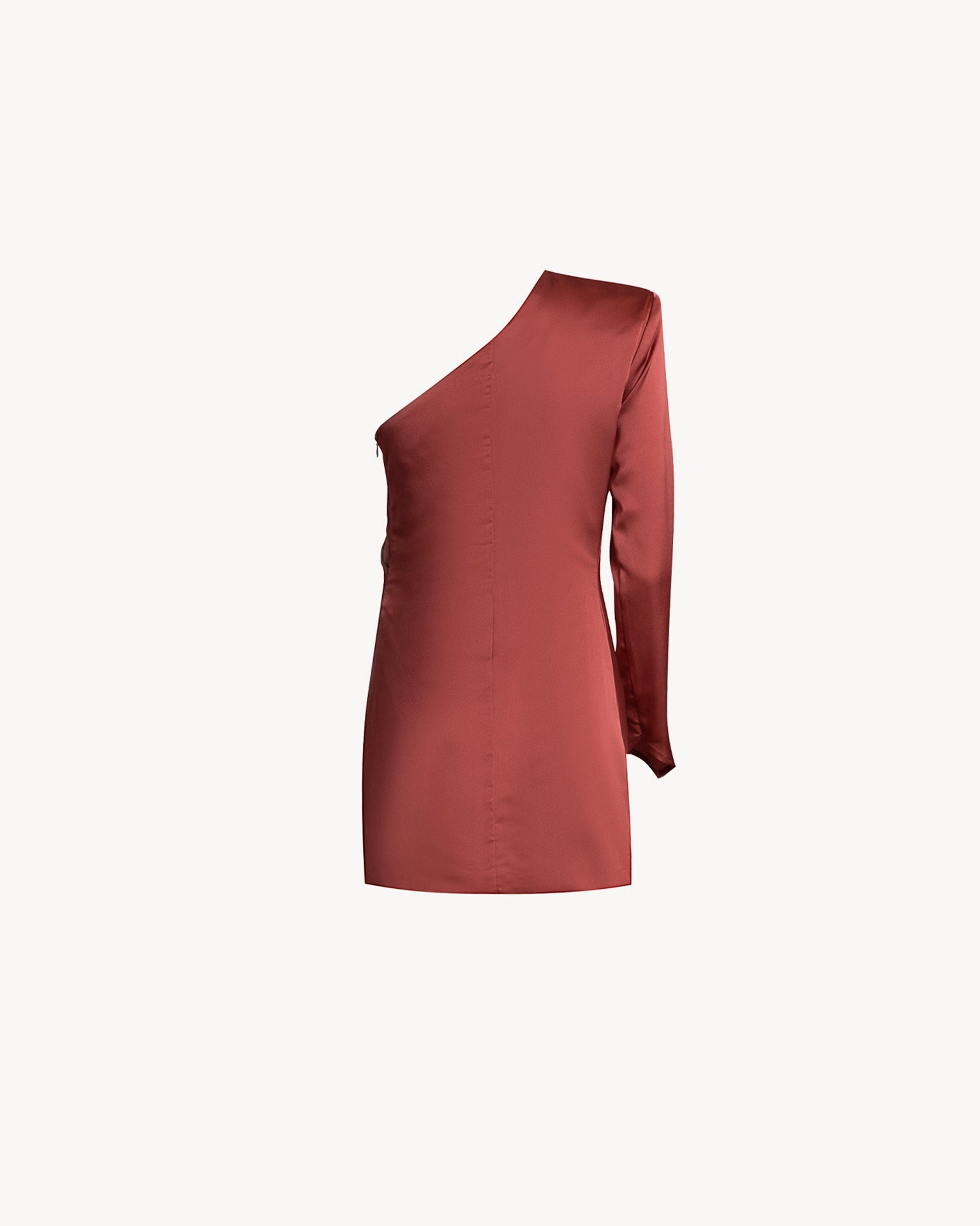 The Febe Satin Mahogany