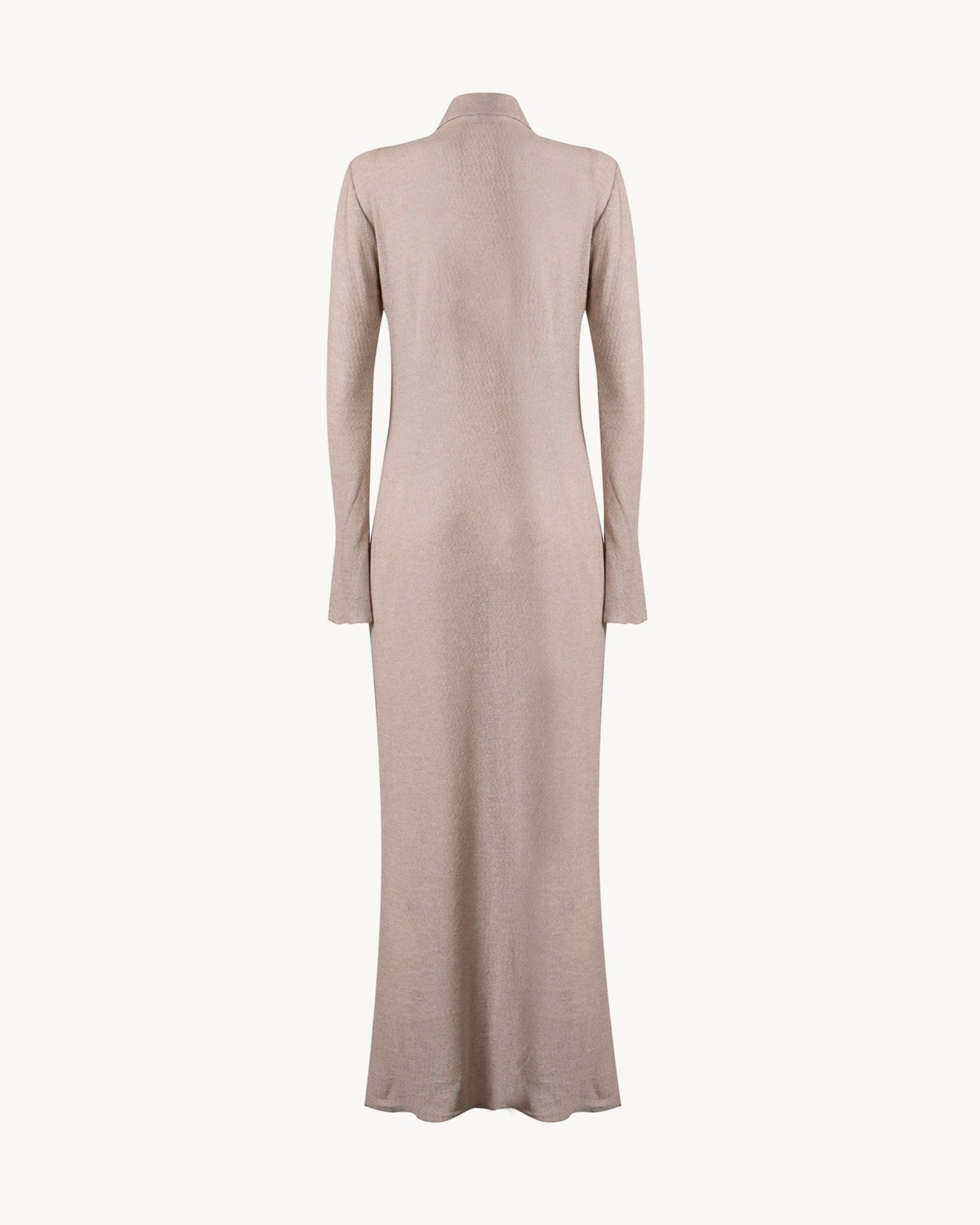 The Gia Long Dress Crochet Sand