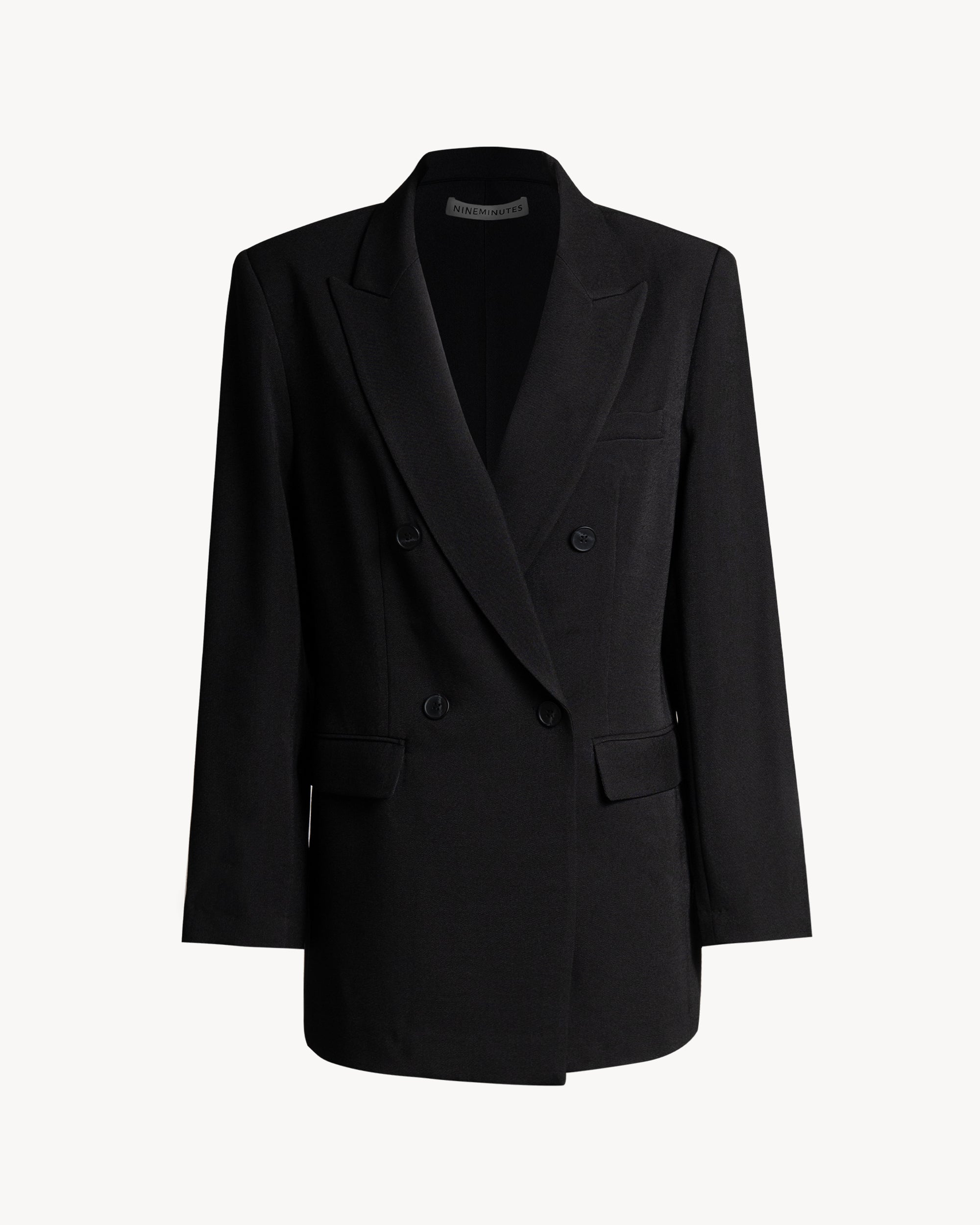 Blazer oversize noir