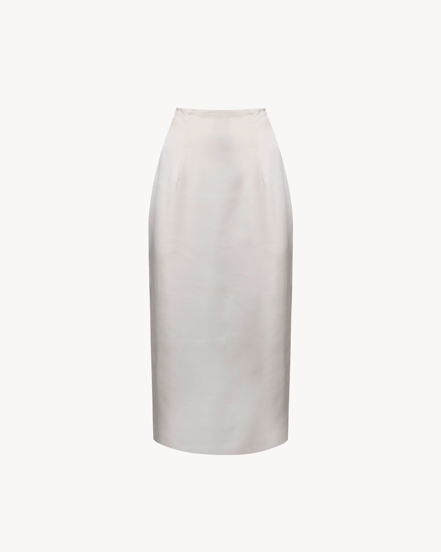 The Pencil Satin Chalk White