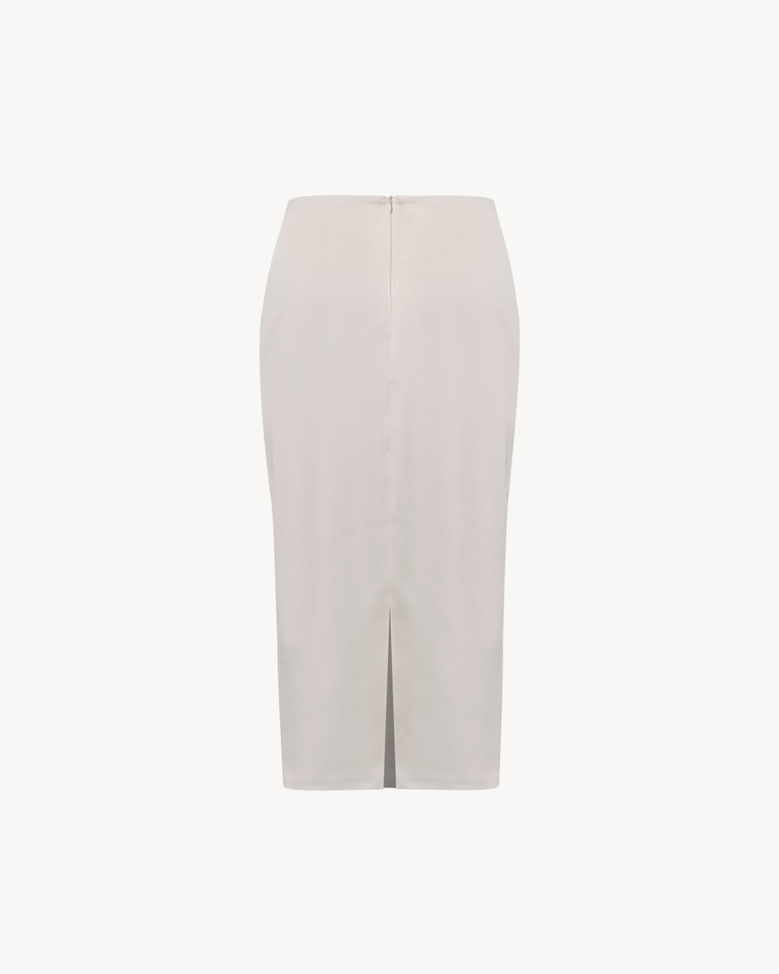 The Pencil Satin Chalk White