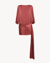 The Steffi Satin Mahogany