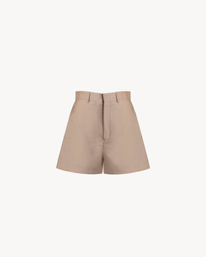 The Tennis Short Linum Sand