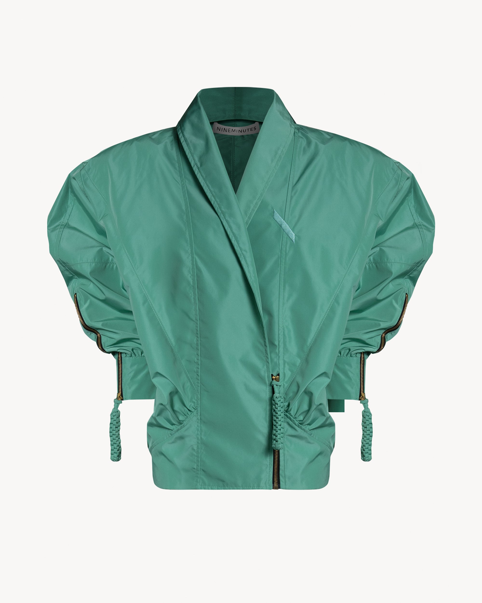 The Virgo Crop Nylon Menta