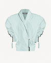 The Virgo Crop Nylon Menta