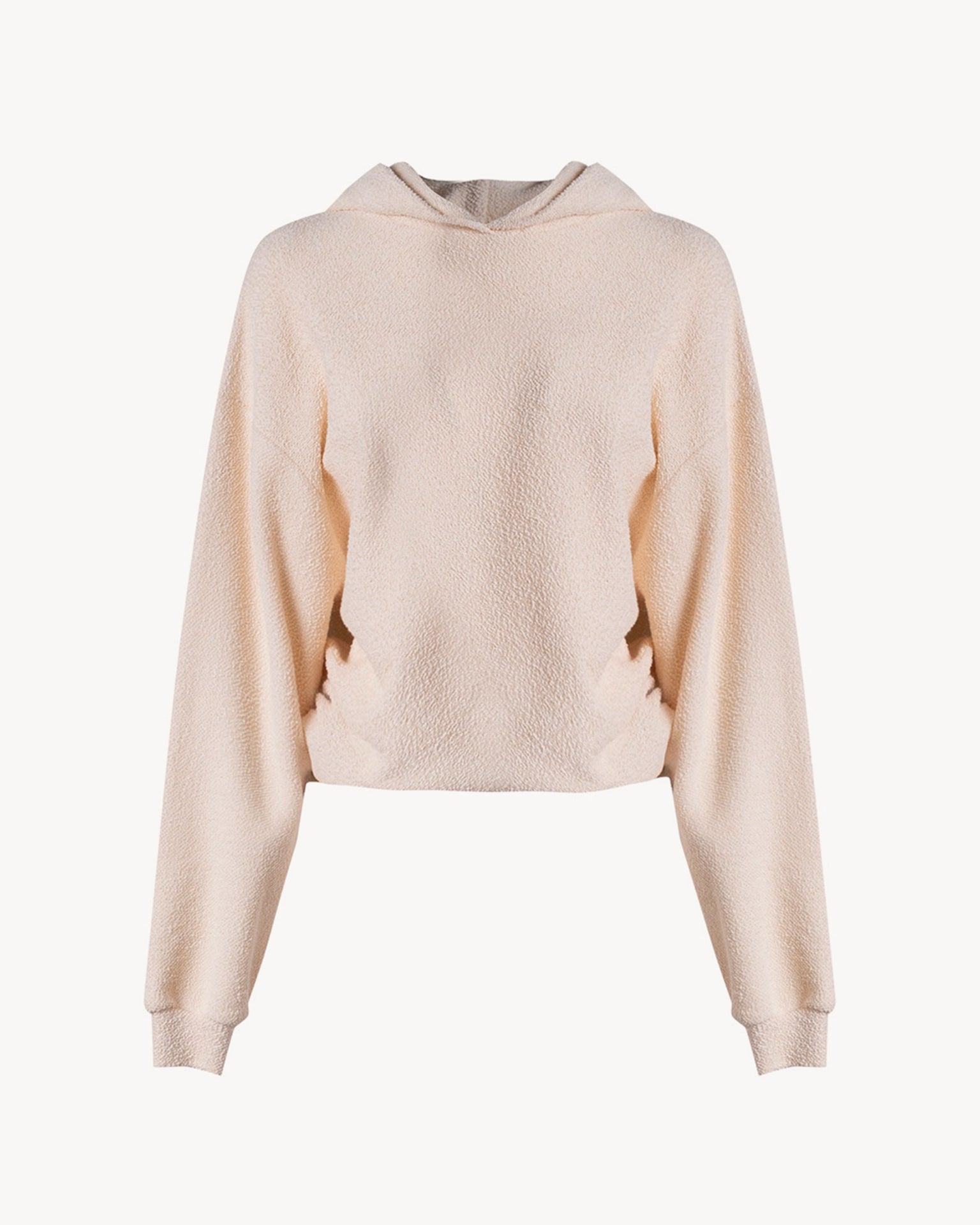 The Woman Hoodie Jacquard Butter