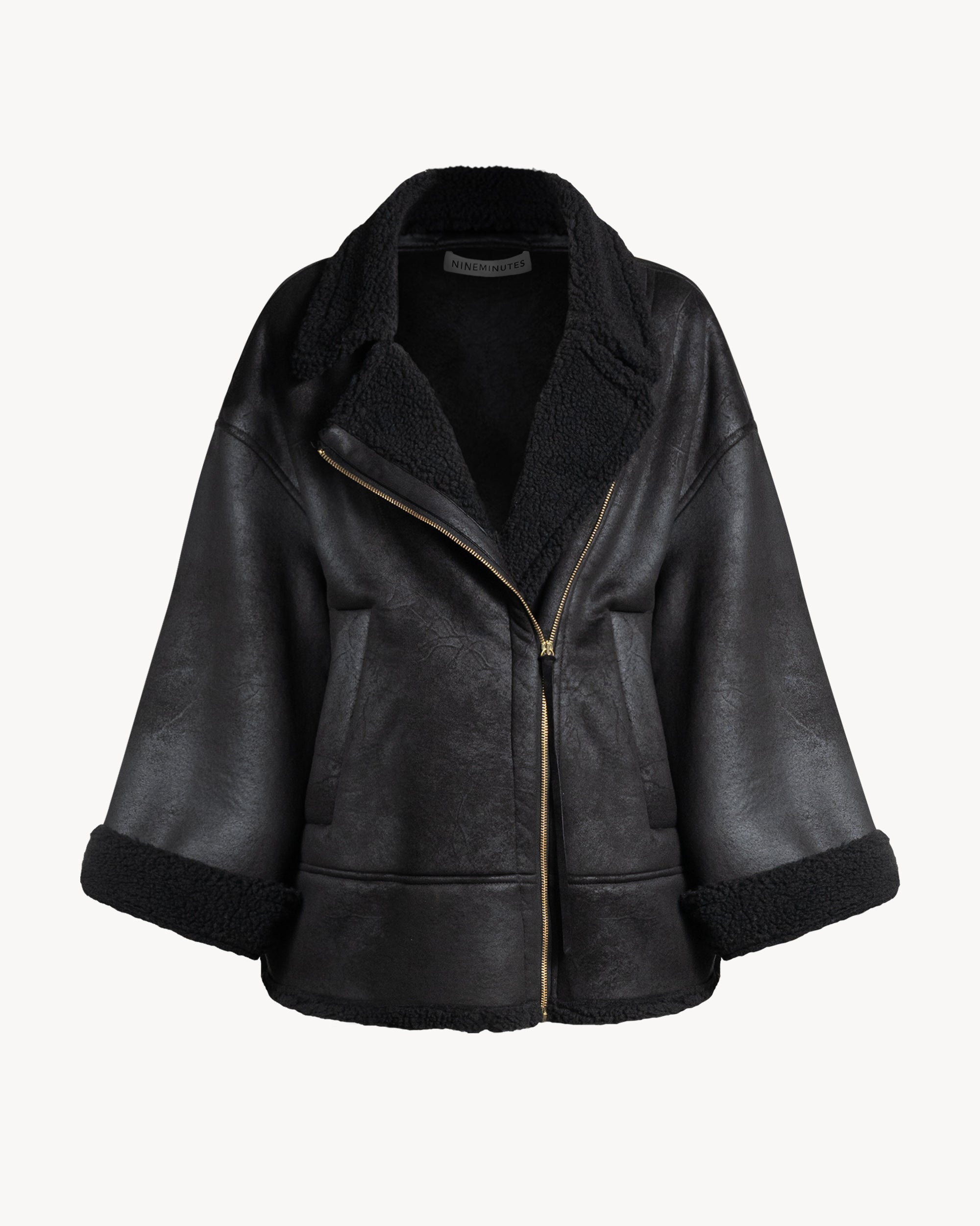 The Cortina Shearling Black
