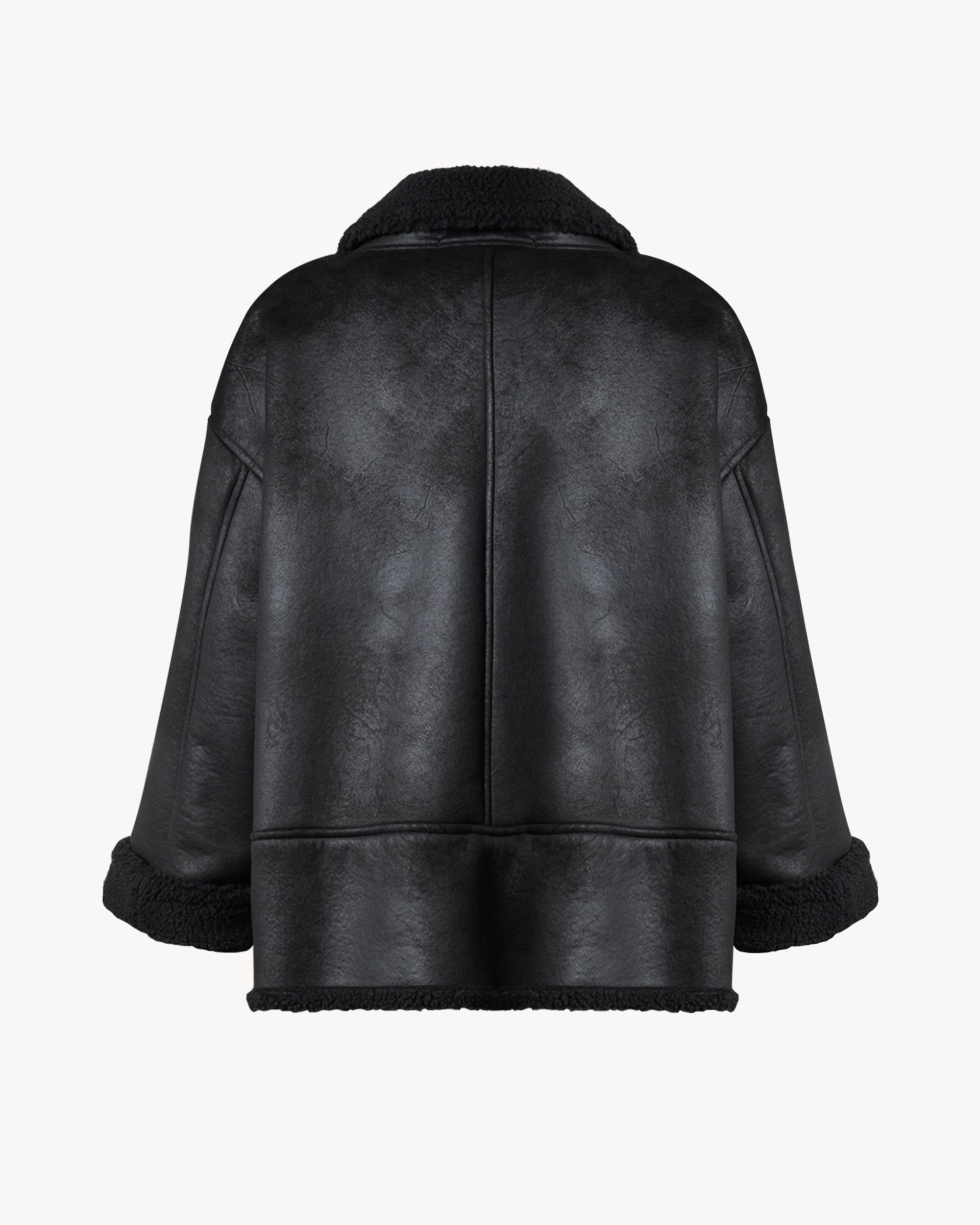 The Cortina Shearling Black