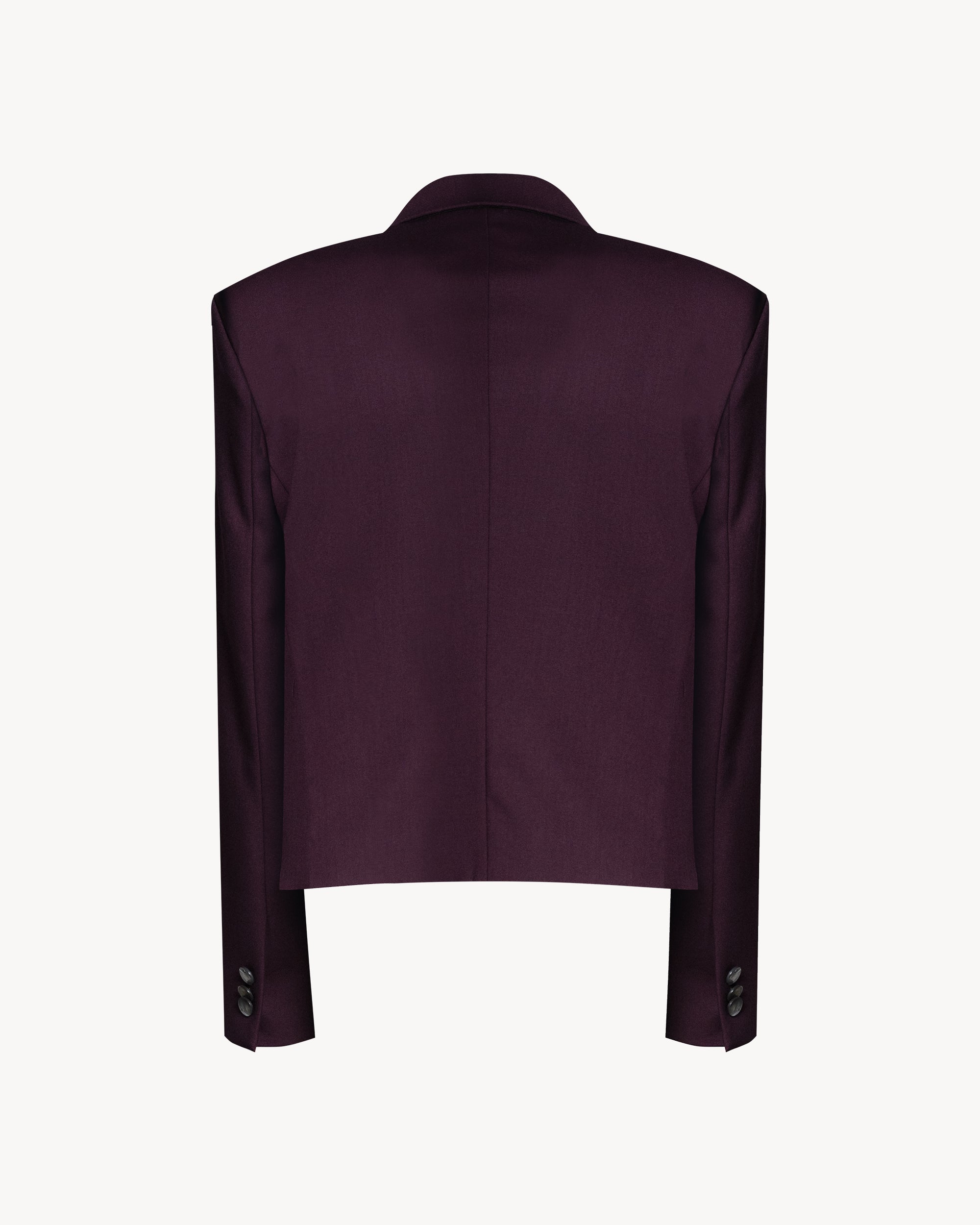 The Revolver Crop Flannel Tinto