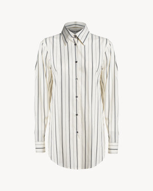 The Up Cotton Stripe Butter/Grey