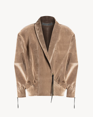 The Virgo Flock Crop Sand