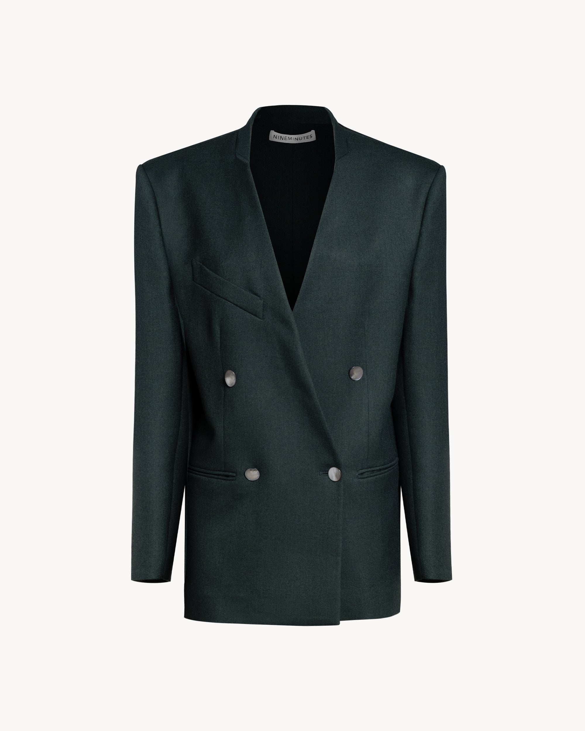 The Woman Lonely Jacket Forest