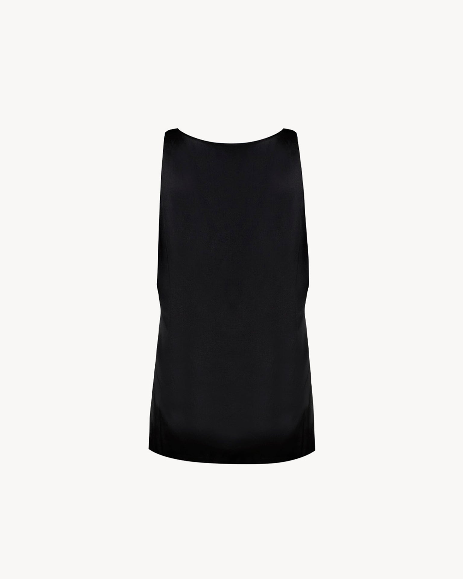 The Anja Top Satin Black