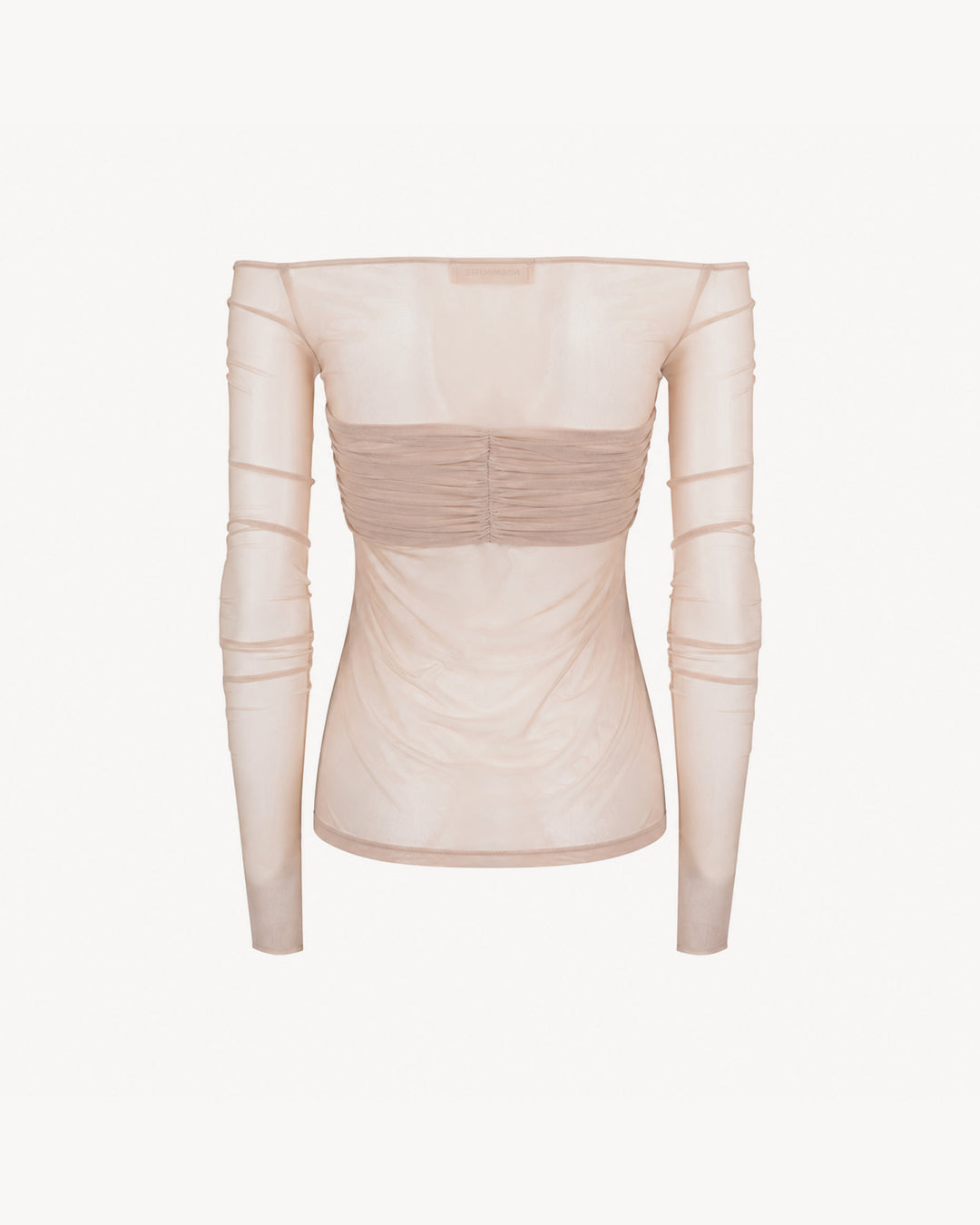 The Bardot Top Mesh Sand