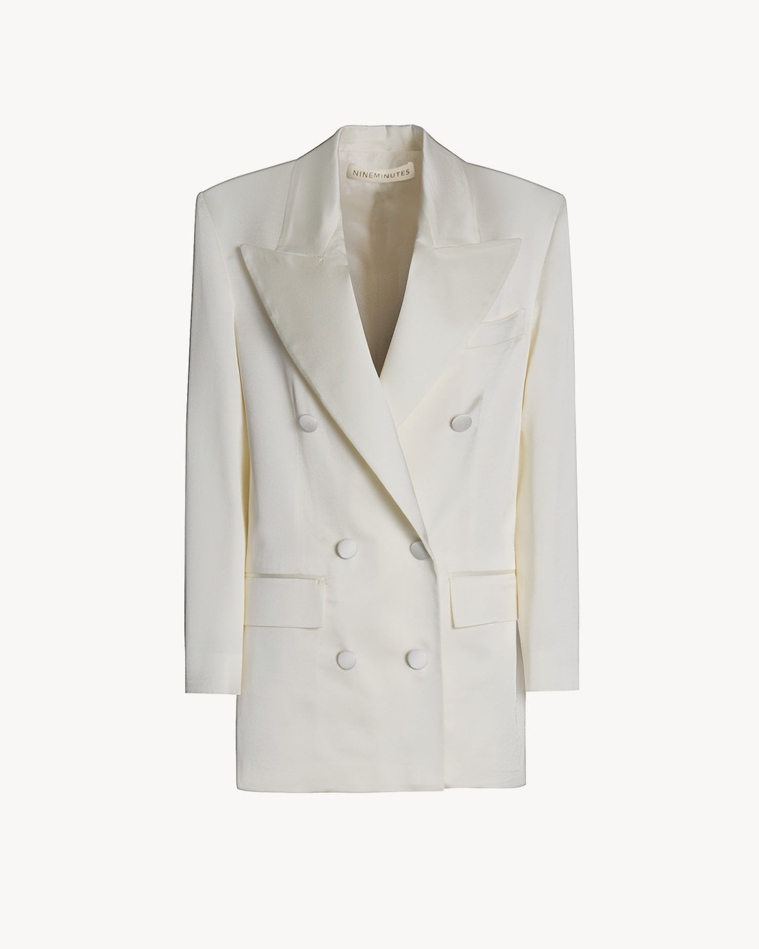 The Blazer Satin Champagne