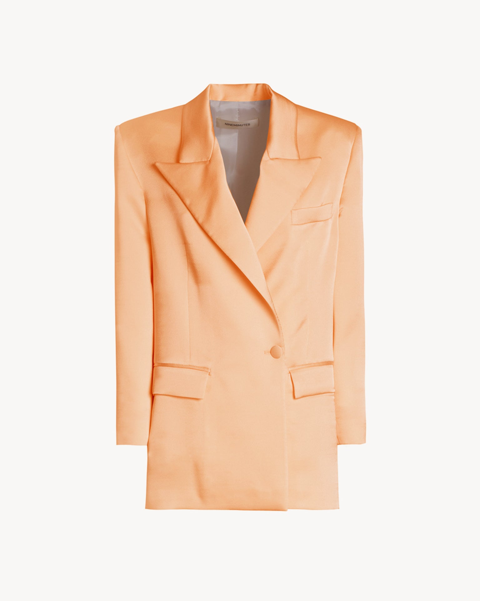 The Classic Blazer Doubler Apricoat