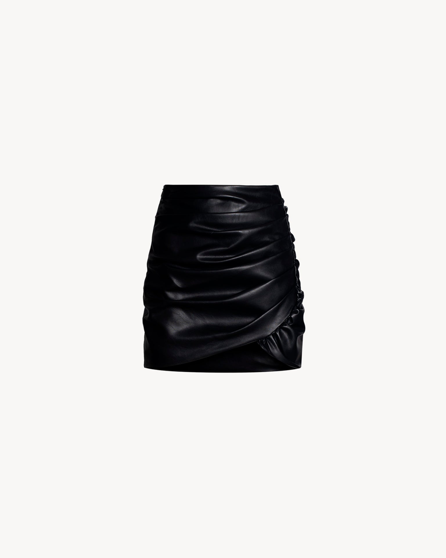 The Curling Leather Black