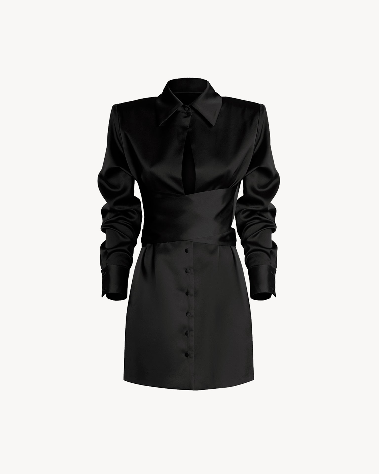 The Gia Midi Dress Black