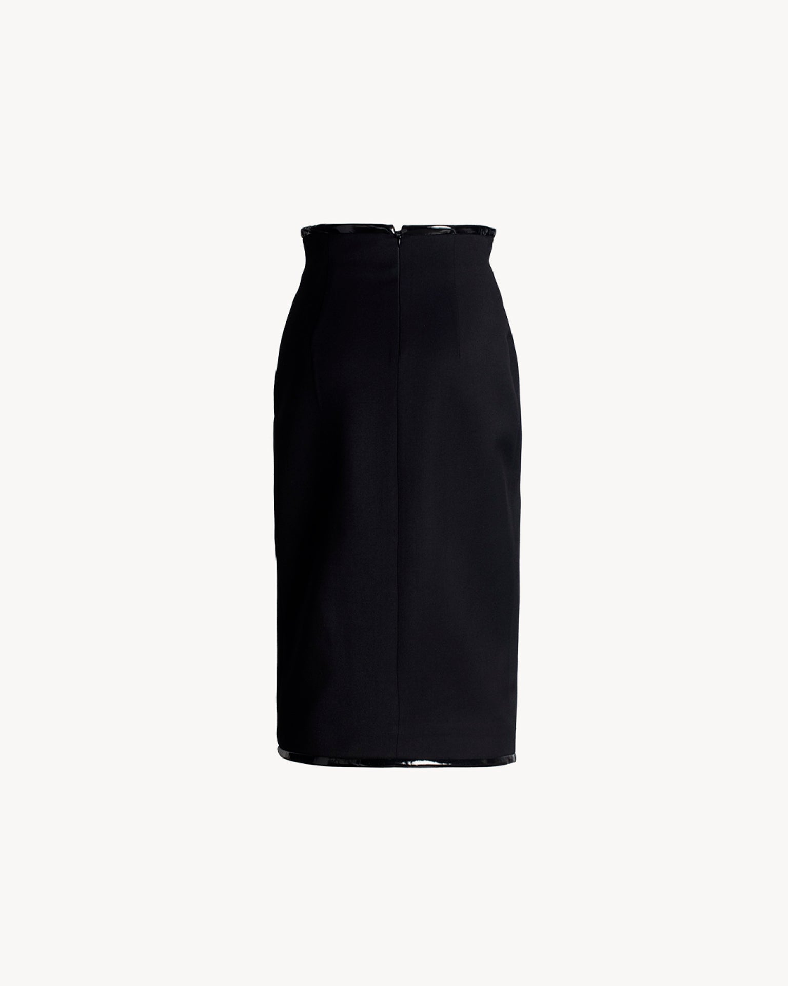 The Grace Midi Wool Black
