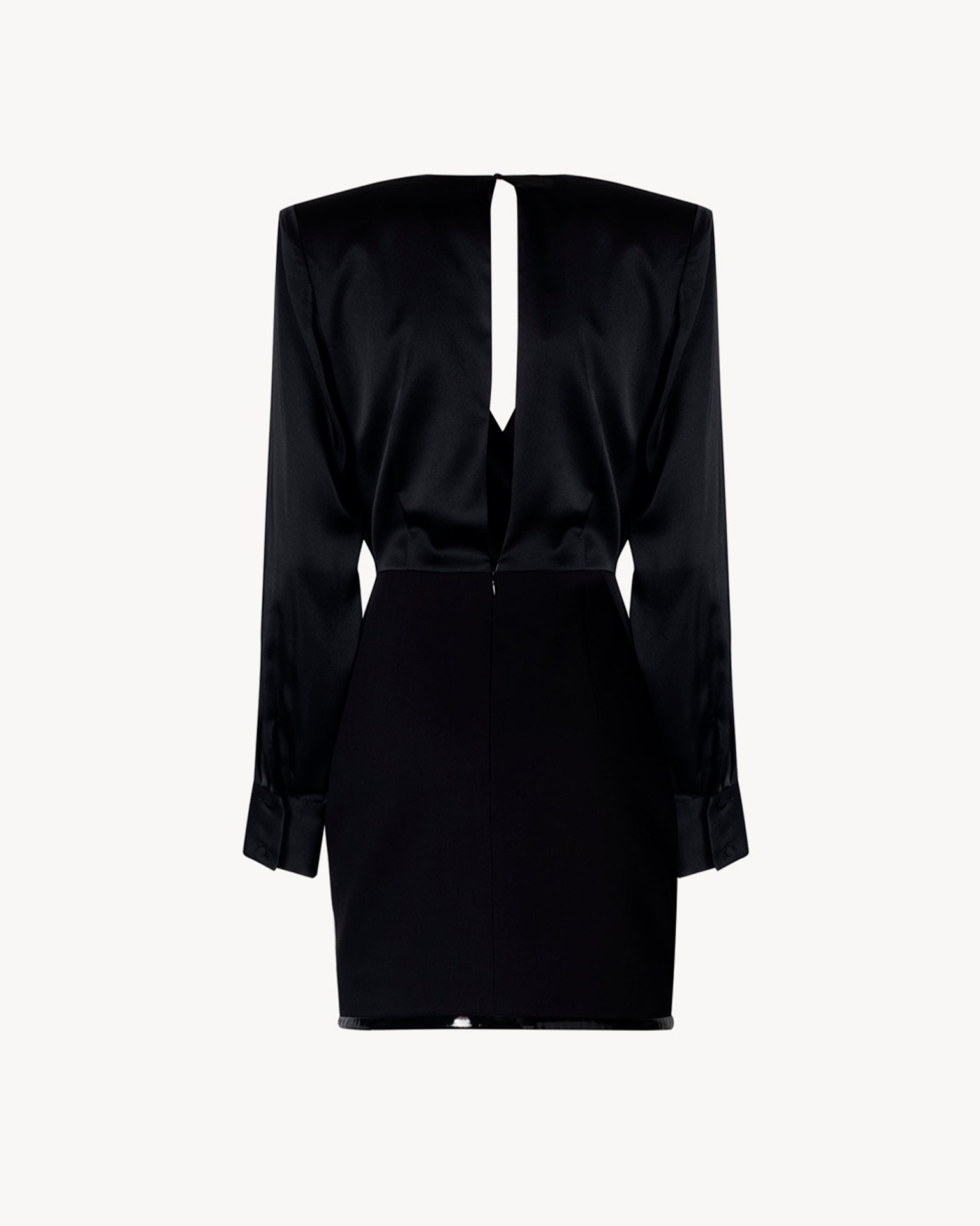 The Grace Dress Wool Black