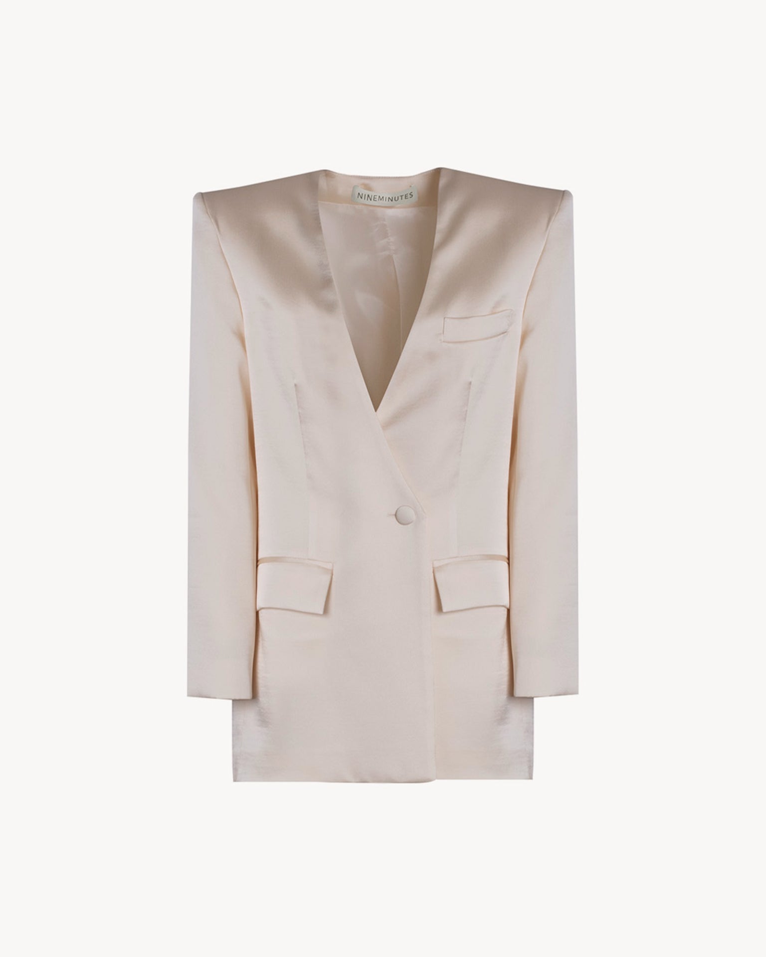The Ines Satin Champagne