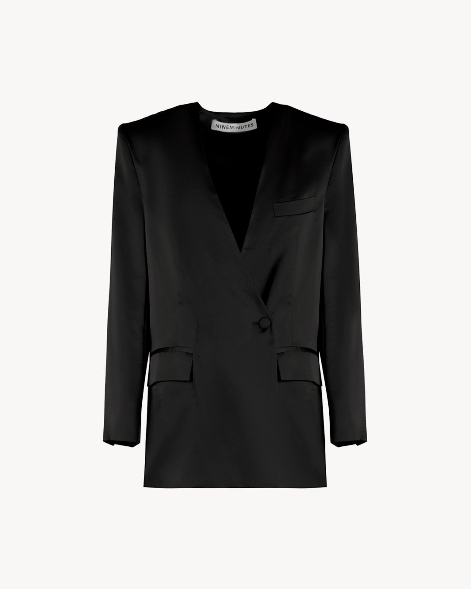 The Ines Silk Black