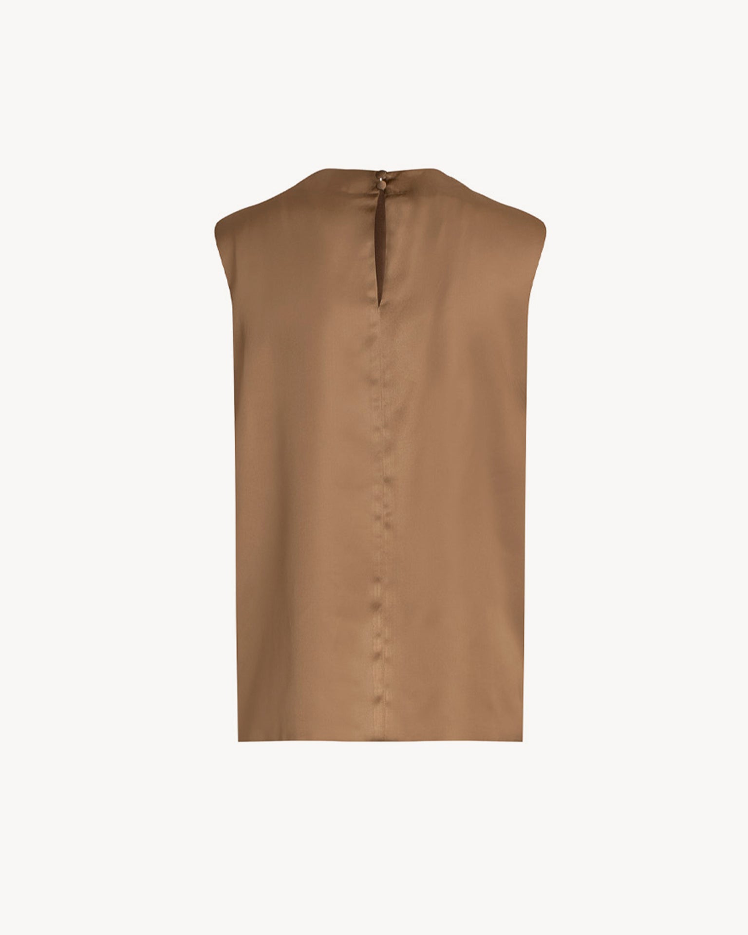 The Janis Top Satin Kaki