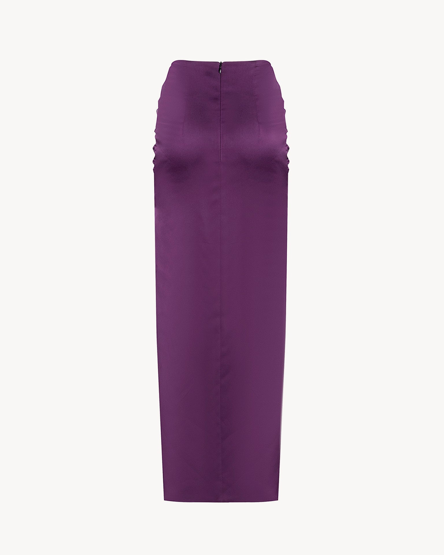 The Long Curling Double Aubergine