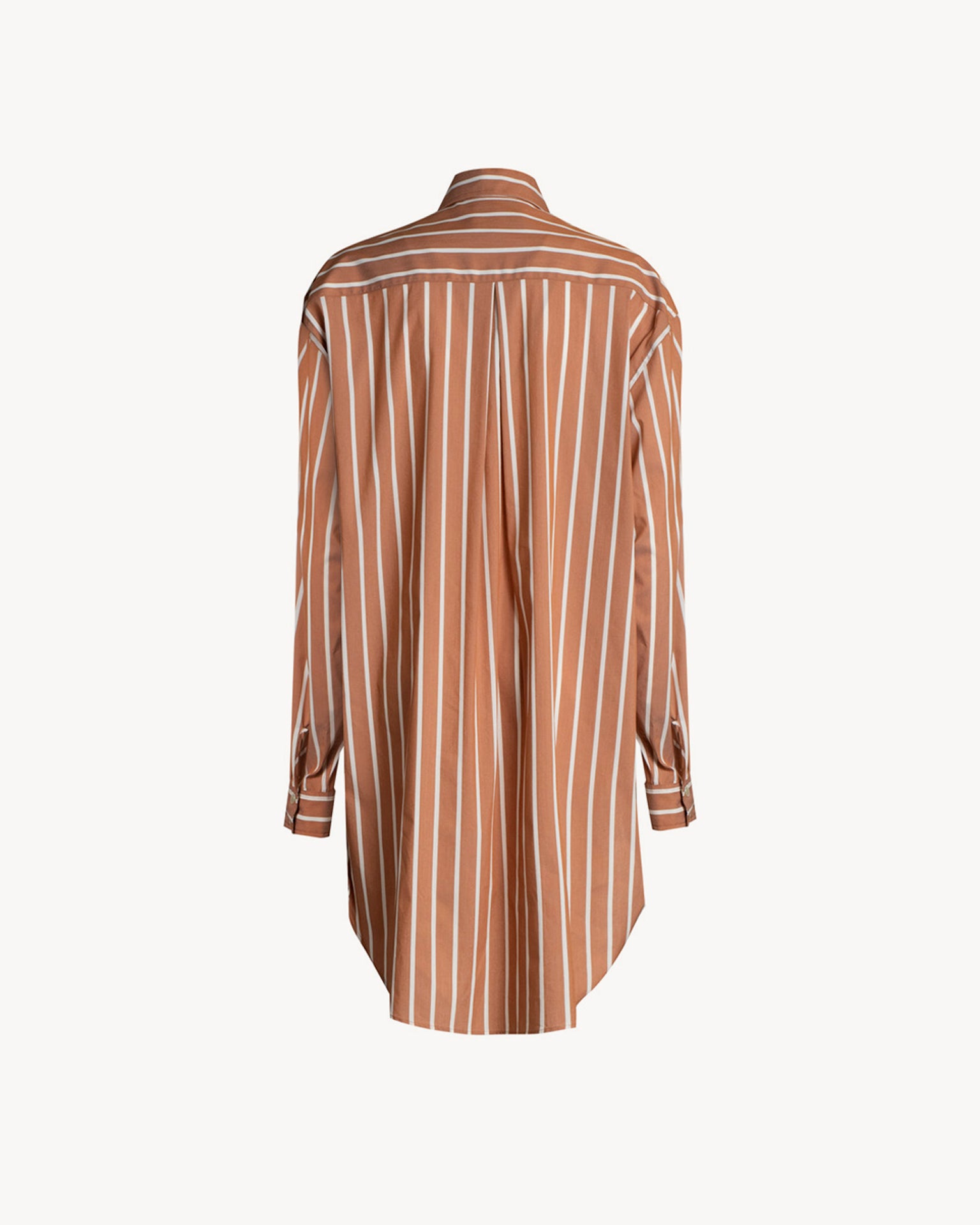 The Mama Large Cotton Stripe Brown