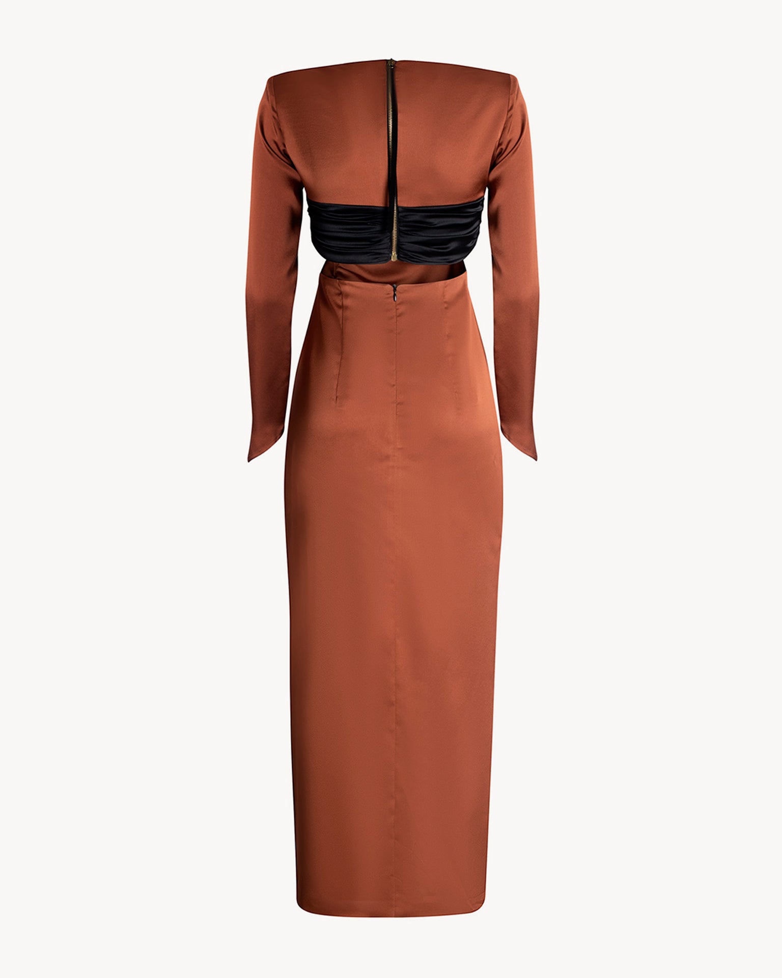 The Marlene Dress Black/Bronze